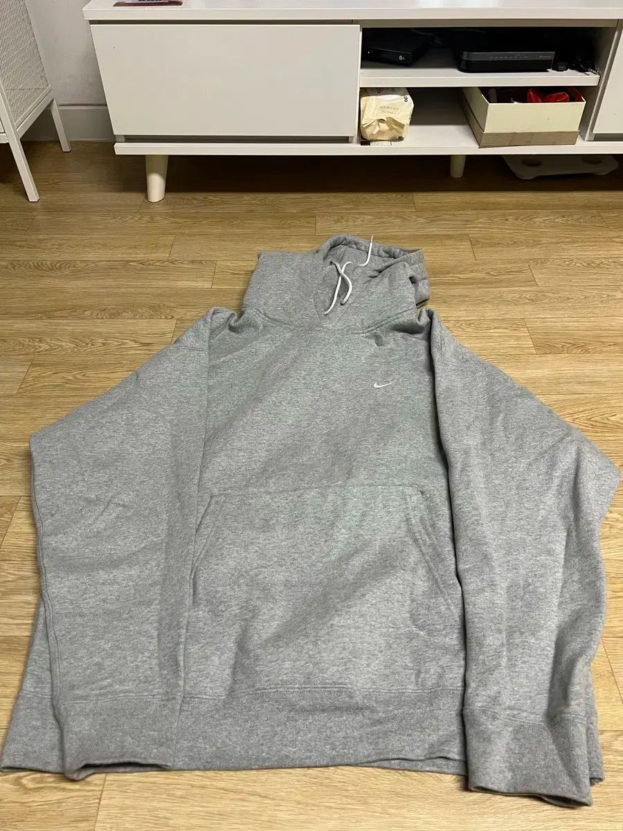 XL ／ L Nike(ナイキ） NRG solo swoosh ダークグレー パーカーセットアップ