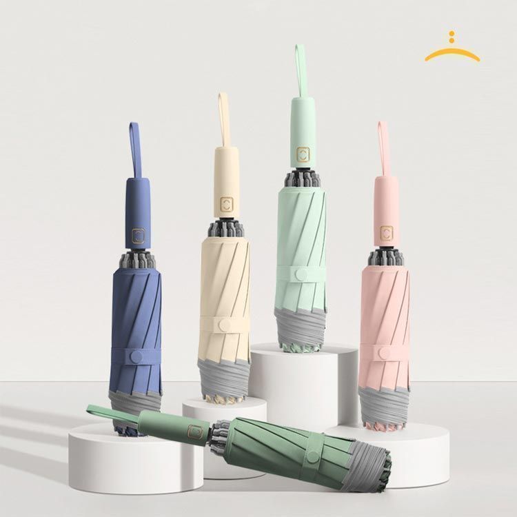 自動開閉 10本骨 晴雨両用 折りたたみ傘 風に強い UVカット 逆折り畳み 折りたたみ傘 逆折り式 折り畳み傘 撥水 メンズ レディース 紫外線遮断 ワンタッチで開閉 反射テープ付き 折り畳み傘 梅 nagin606600