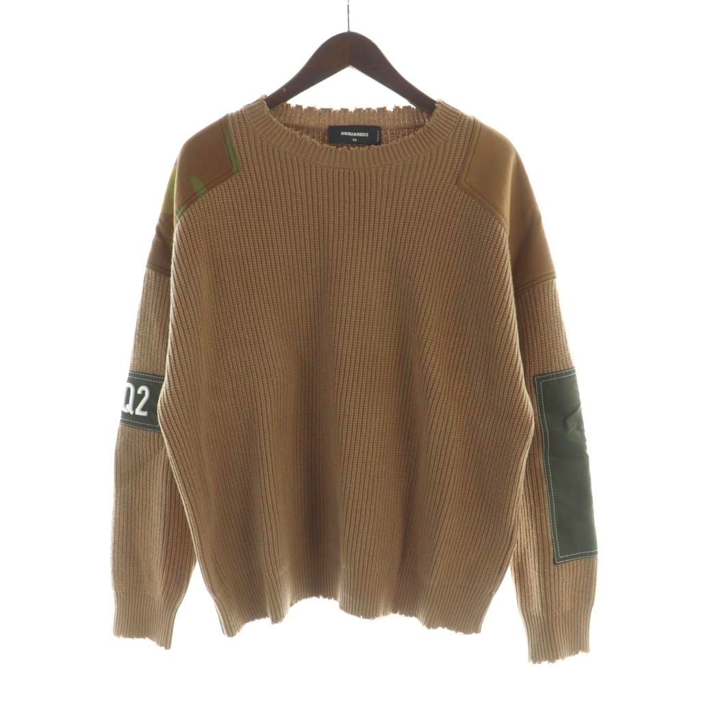 DSQUARED2 ニット　セーター XS DSQUARED2 ブラック レディースニットセーター xs