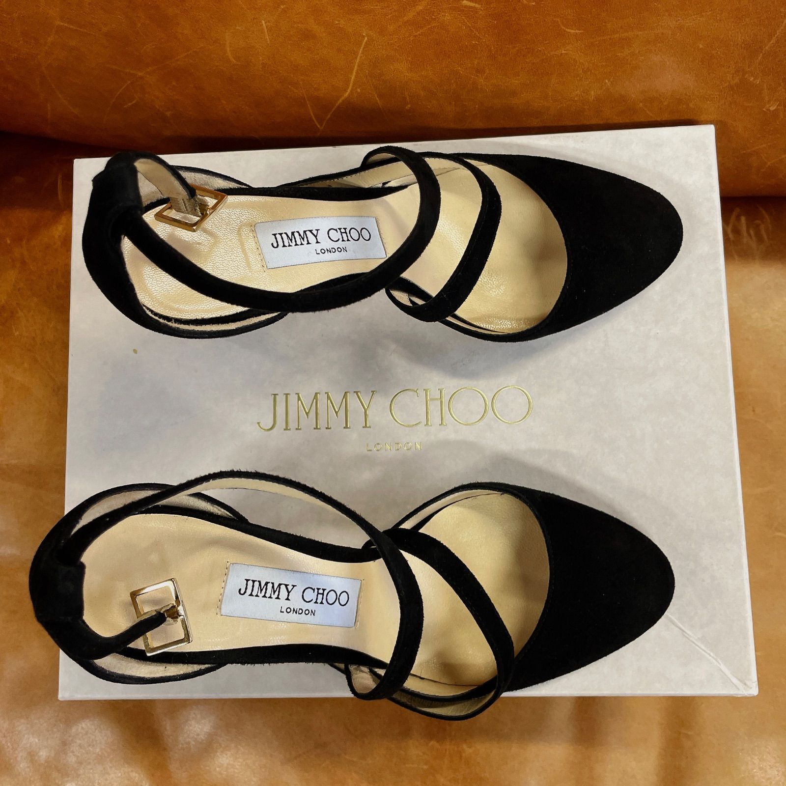 JIMMY CHOO ジミーチュウ パンプス クロス - メルカリShops