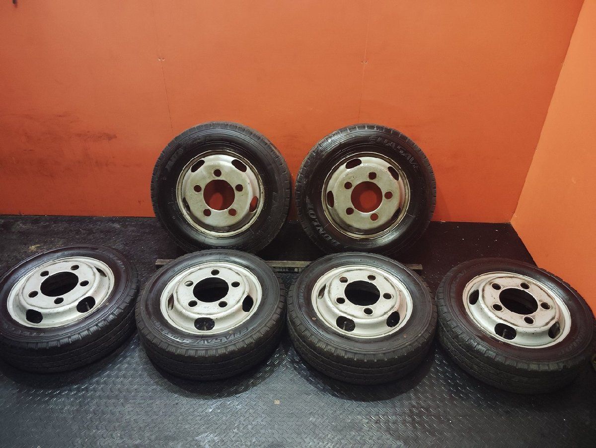 DL SPLT50M 195/75R15LTx2 185/65R15LTx4 ライトトラック用 夏タイヤ 6 