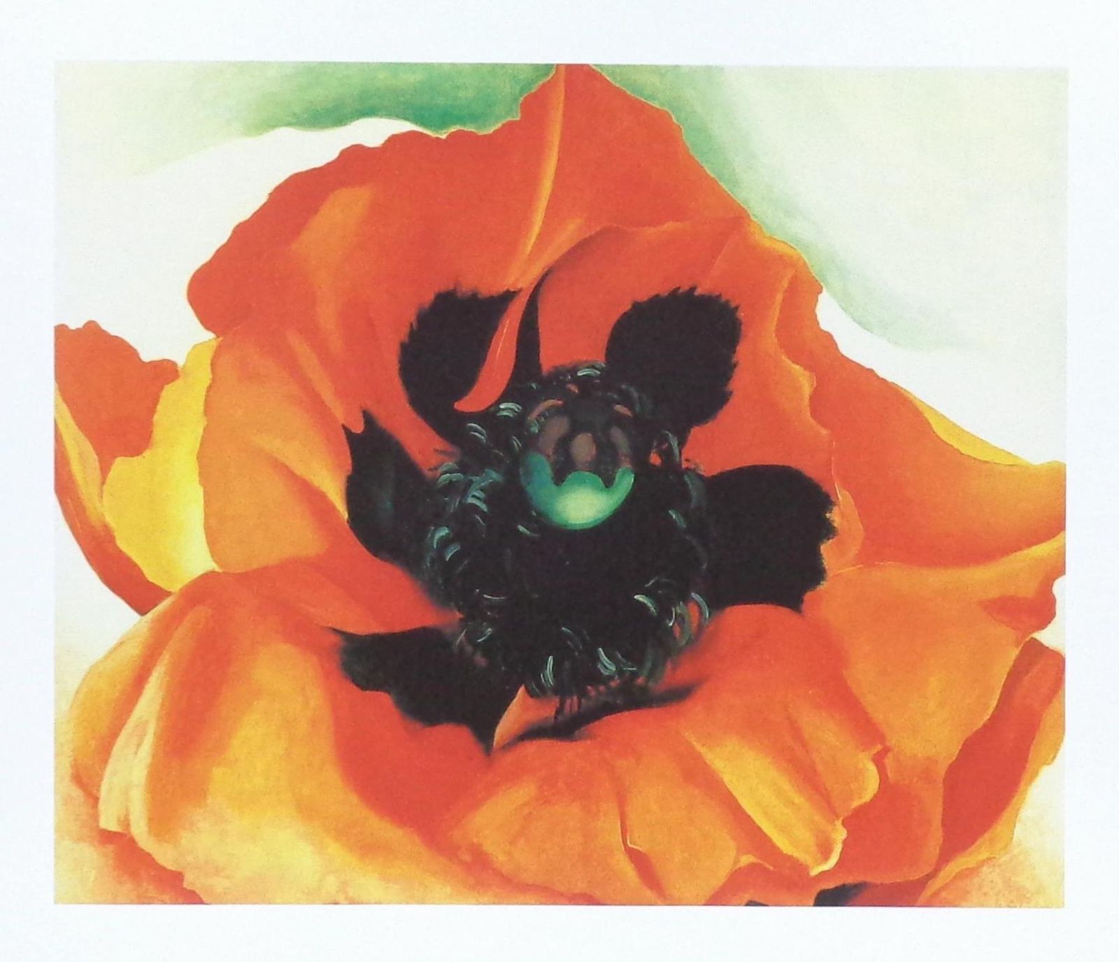 Georgia Ｏ'Keeffe 「RED POPPY１９２７」ジョージア・オキーフ アート