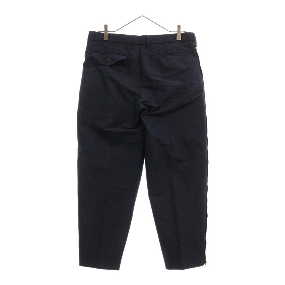 kolor (カラー) 22SS サイドジップ スラックス パンツ ネイビー