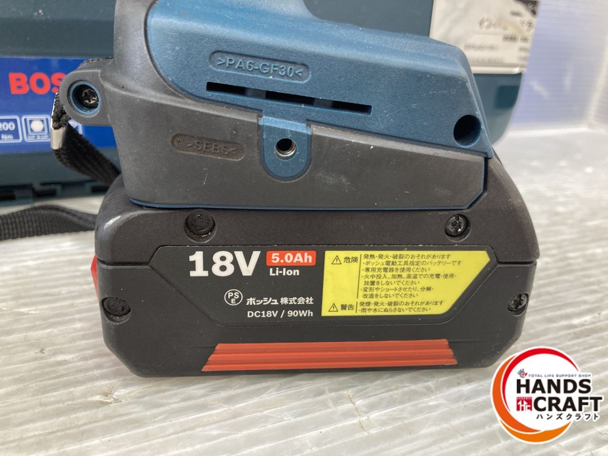  品 ボッシュ 18 V インパクトドライバ― GDX 200 バッテリ 充電器付き BOSCH 電動インパクトドライバー ドリル ドライバー レンチ