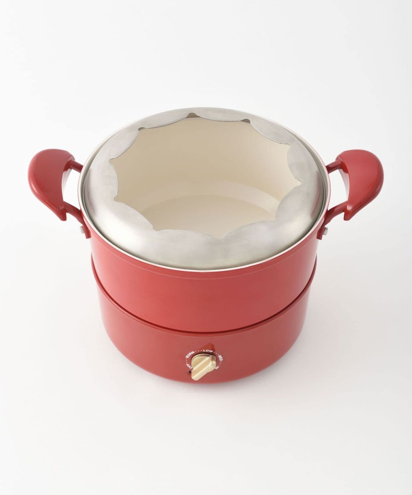 注文 [ブルーノ]BRUNO マルチグリルポット グリルポット BOE065 レッド