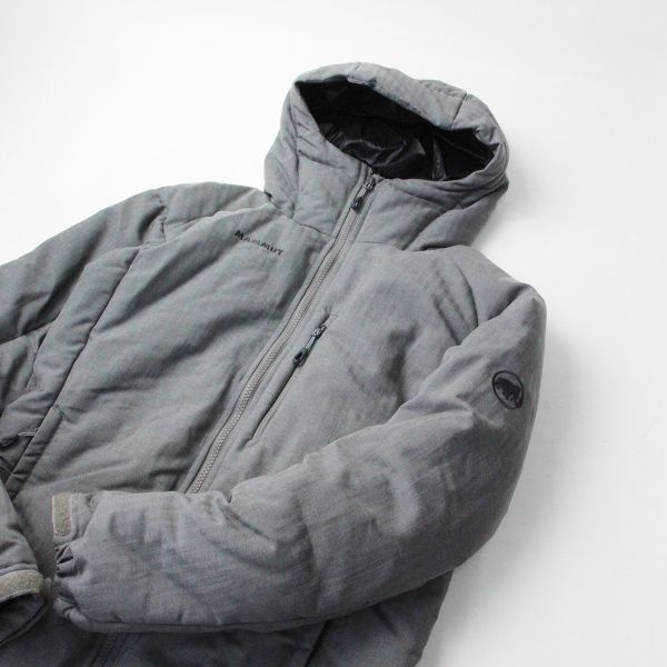 ナイロン100中綿Mammut マムート Roseg IN Hooded Jacket AF ロゼッグ イン フーデッド ジャケット S/グレー ブルゾン  アウター【2400013241250】