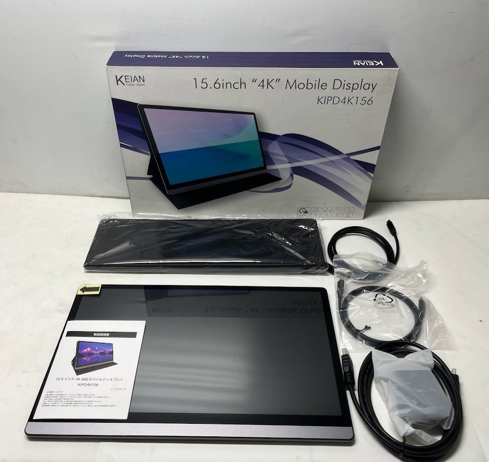 KEIAN 恵安 15.6インチ 4K モバイルディスプレイ KIPD4K156