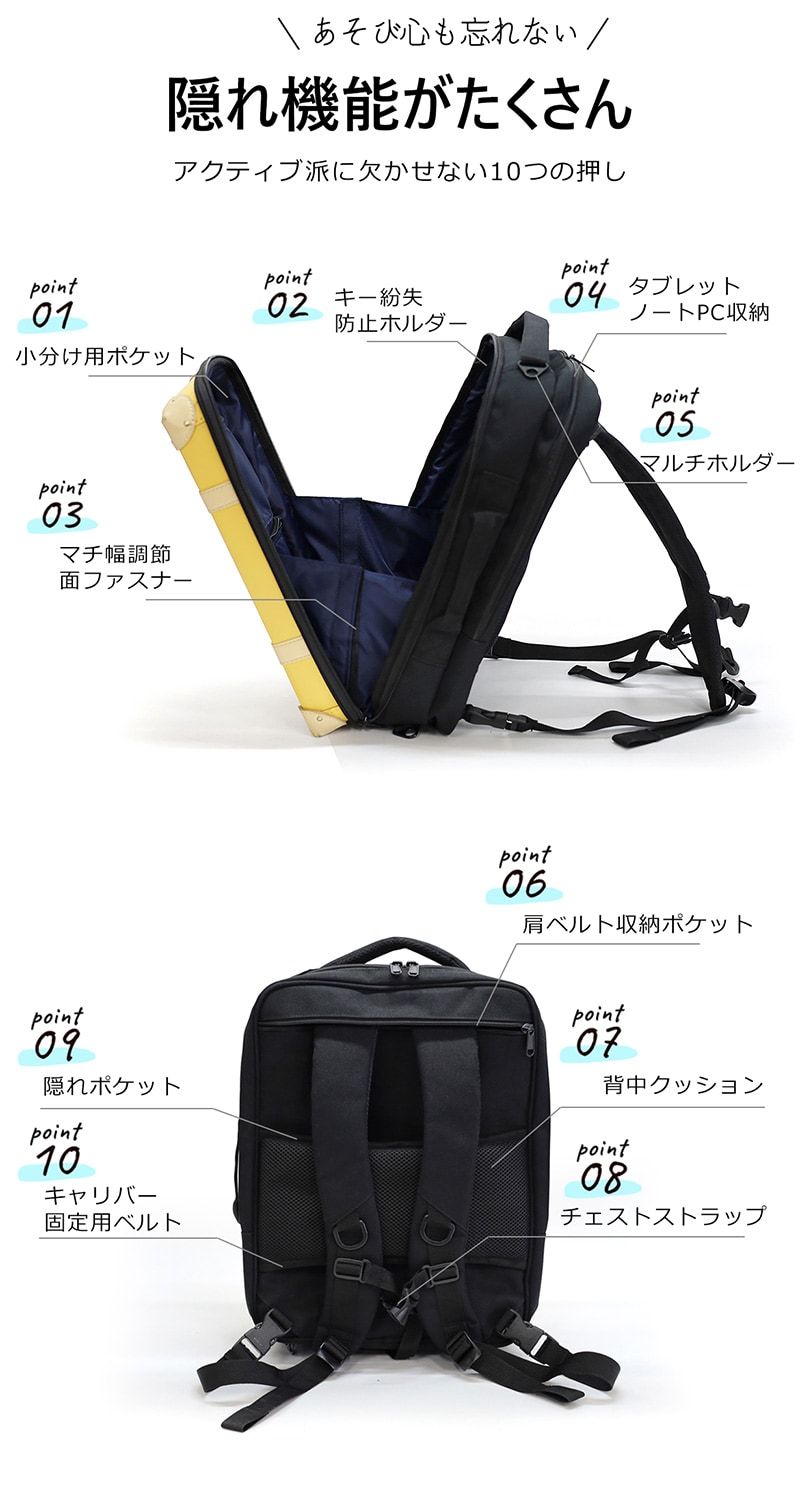 リュックサック ショルダーバッグ バックパック キャリーバッグ 軽量 多機能 キャリーオンケース デイバッグ レディースバッグ メンズバッグ かばん 鞄 バッグ 旅行国内旅行 レトロ HANAism【NNQ1】 ホワイトベージュ トラベルソムリエ t-bp3