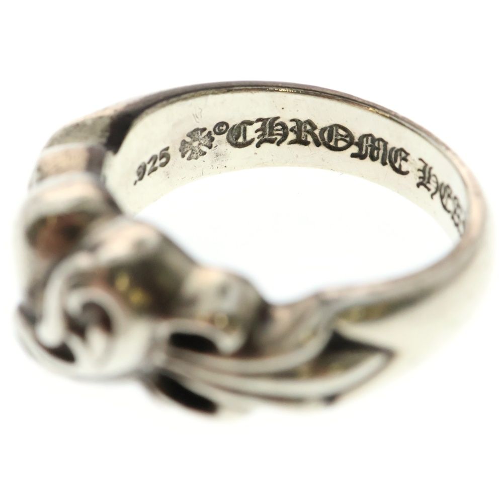 Chrome Hearts シルバーリング フローラルハート クロムハーツ フローラル ハート シルバー リング / CHROME