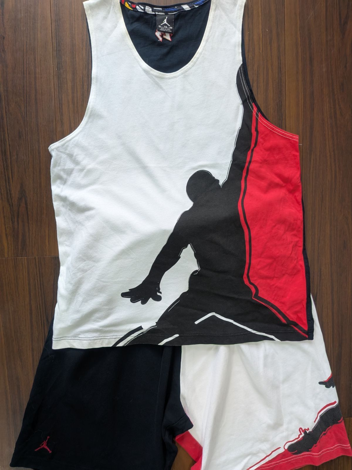 ナイキ ジョーダン NIKE タンクトップ ハーフパンツ セットアップ 上下 L NIKE ナイキ JORDAN ジョーダン タンクトップ スウェット ハーフ