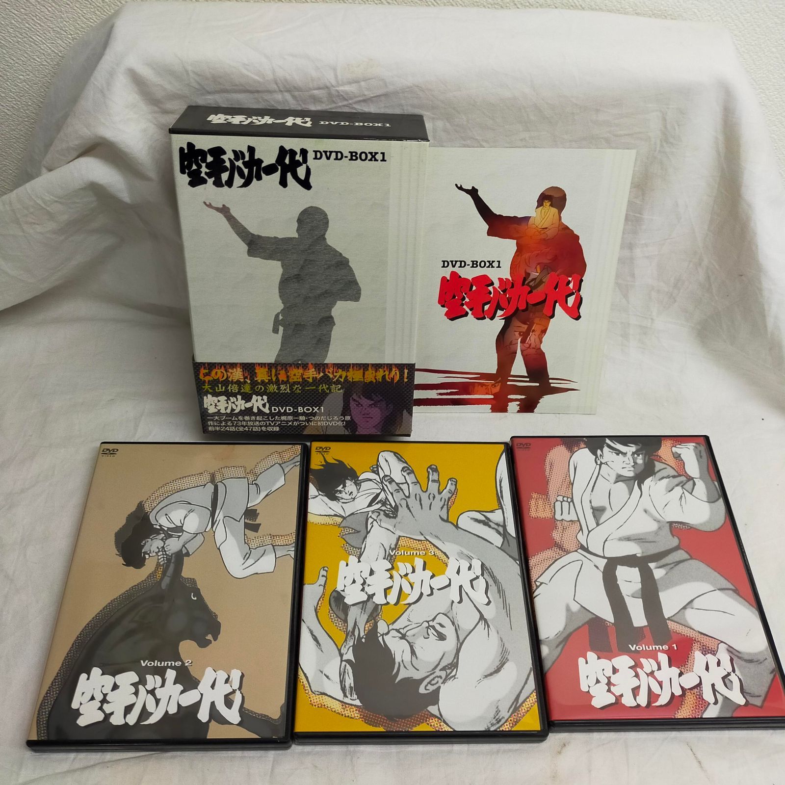 DVD 空手バカ一代 DVD-BOX 1〈初回限定版・6枚組〉フィギア付き 空手バカ一代 DVD-BOX 1〈初回限定版・6枚組〉 DVD