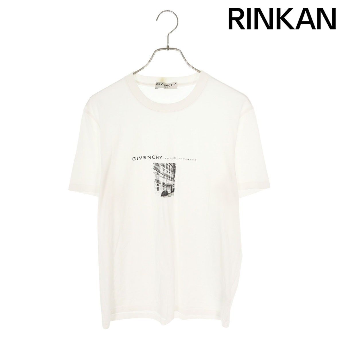 ジバンシィ  BM711Y3002 フロントプリントTシャツ メンズ M