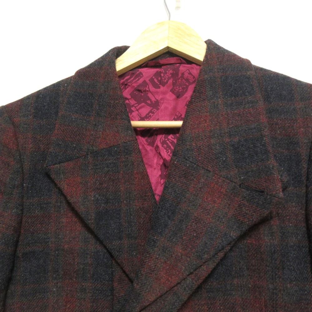 vivienne westwoodチェック柄テーラードジャケット Vivienne Westwood（ヴィヴィアンウエストウッド）の「TARTAN