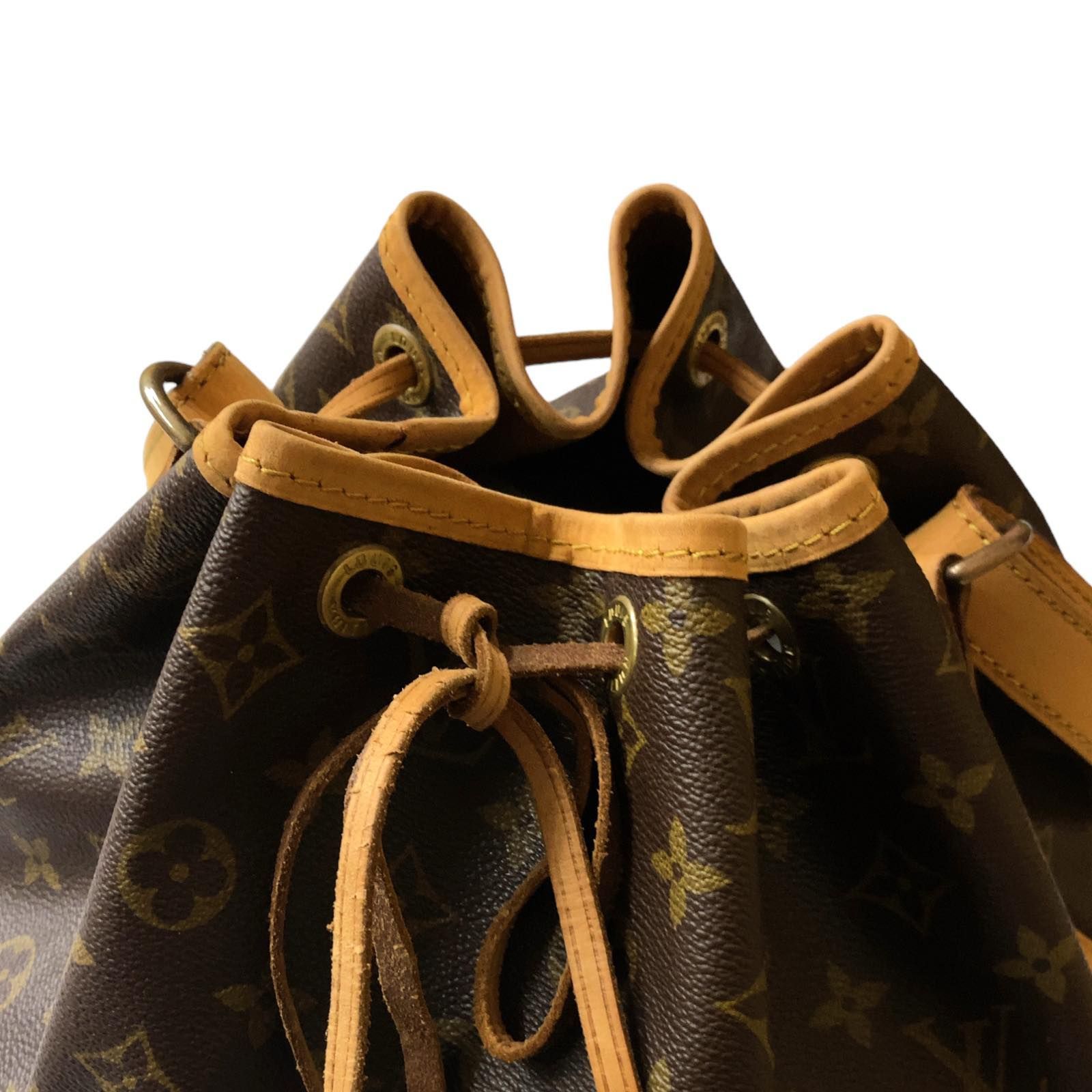 中古品】91年製 LOUIS VUITTON ルイヴィトン M42226 プチ ノエ ...