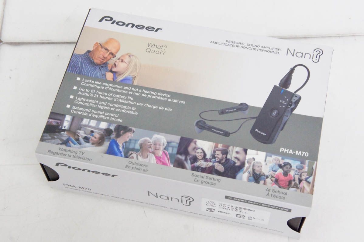 未使用】Pioneerパイオニア ボイスモニタリングレシーバー Nani PHA-M70 集音器 - メルカリ