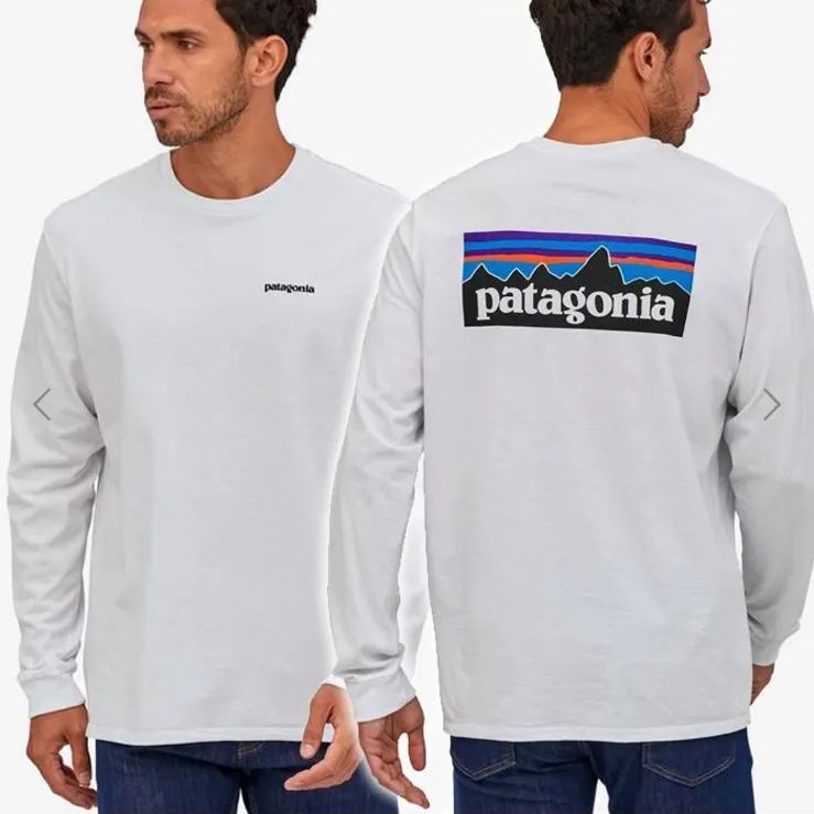 パタゴニア アウトドア 長袖 Tシャツ M 白 この上ない patagonia