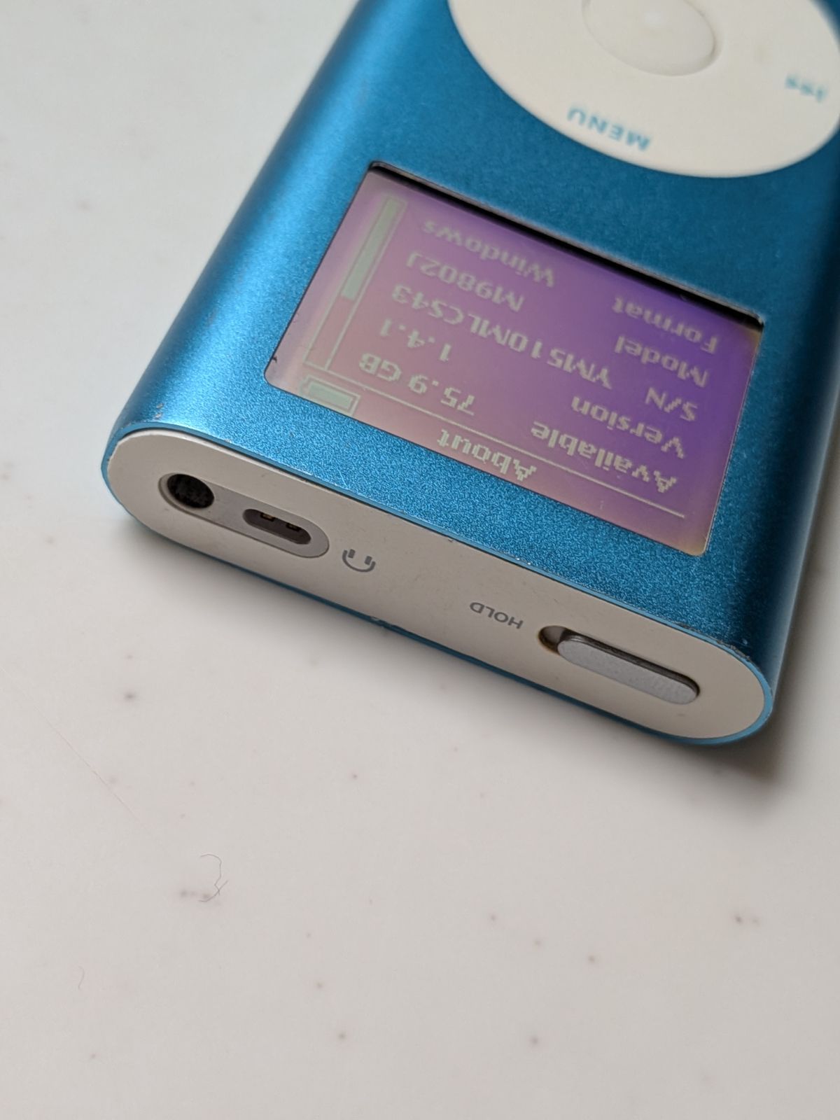 ポータブルプレーヤー i pod mini 8G Apple iPod mini / シルバー - メルカリ