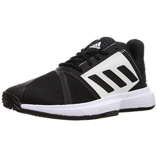 アディダス adidas テニスシューズ CourtJam バウンス MC FX 1497 コアブラック フットウェアホワイト 25 cm