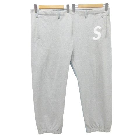 シュプリーム SUPREME 23AW ブレス スウェット パンツ ジーンズ BLESS sweat pant jean ボトムス Sロゴ刺繍 紙パッチ XXLサイズ インディゴ グレー
