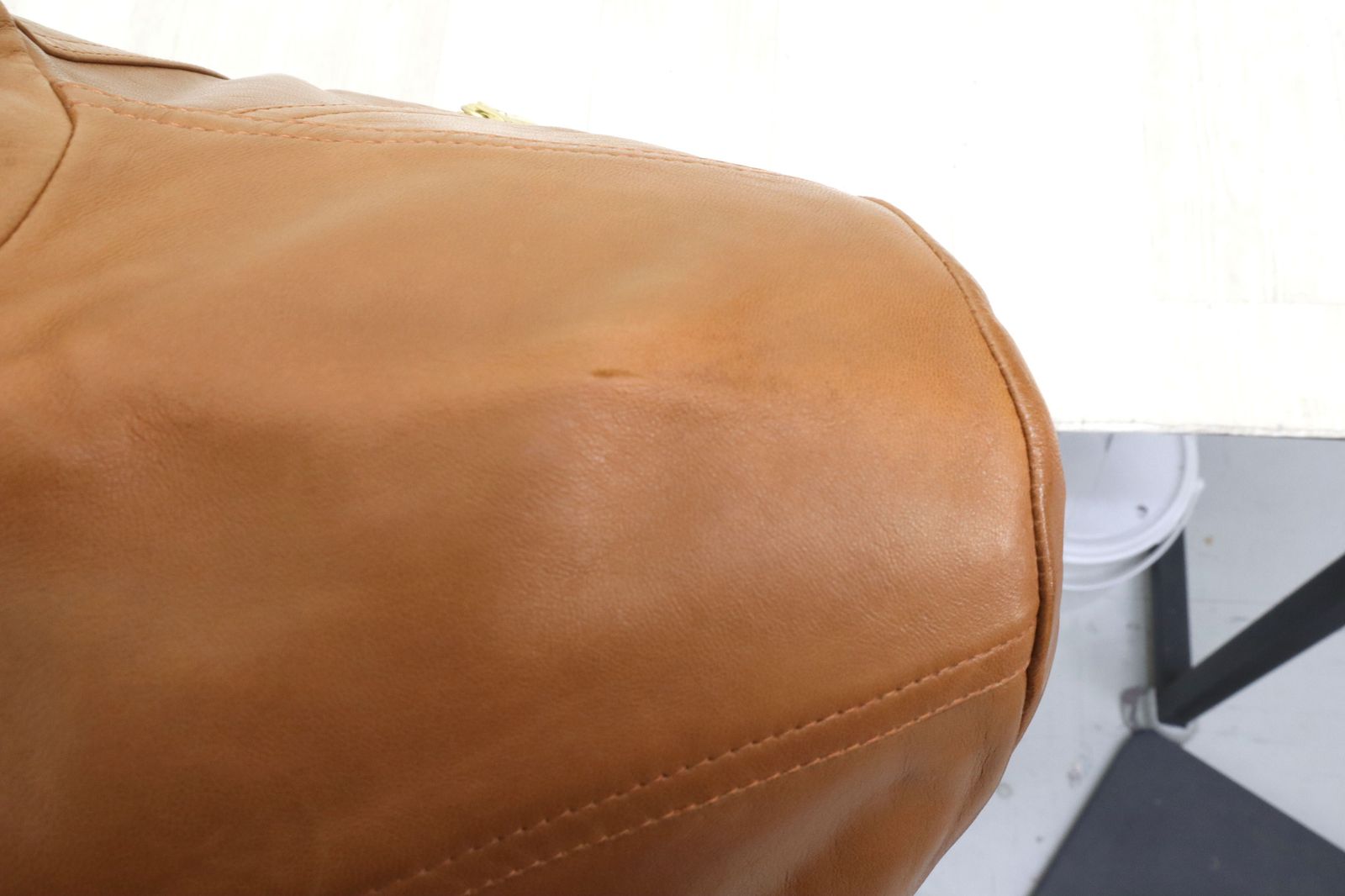 シングルレザーライダースジャケット 40