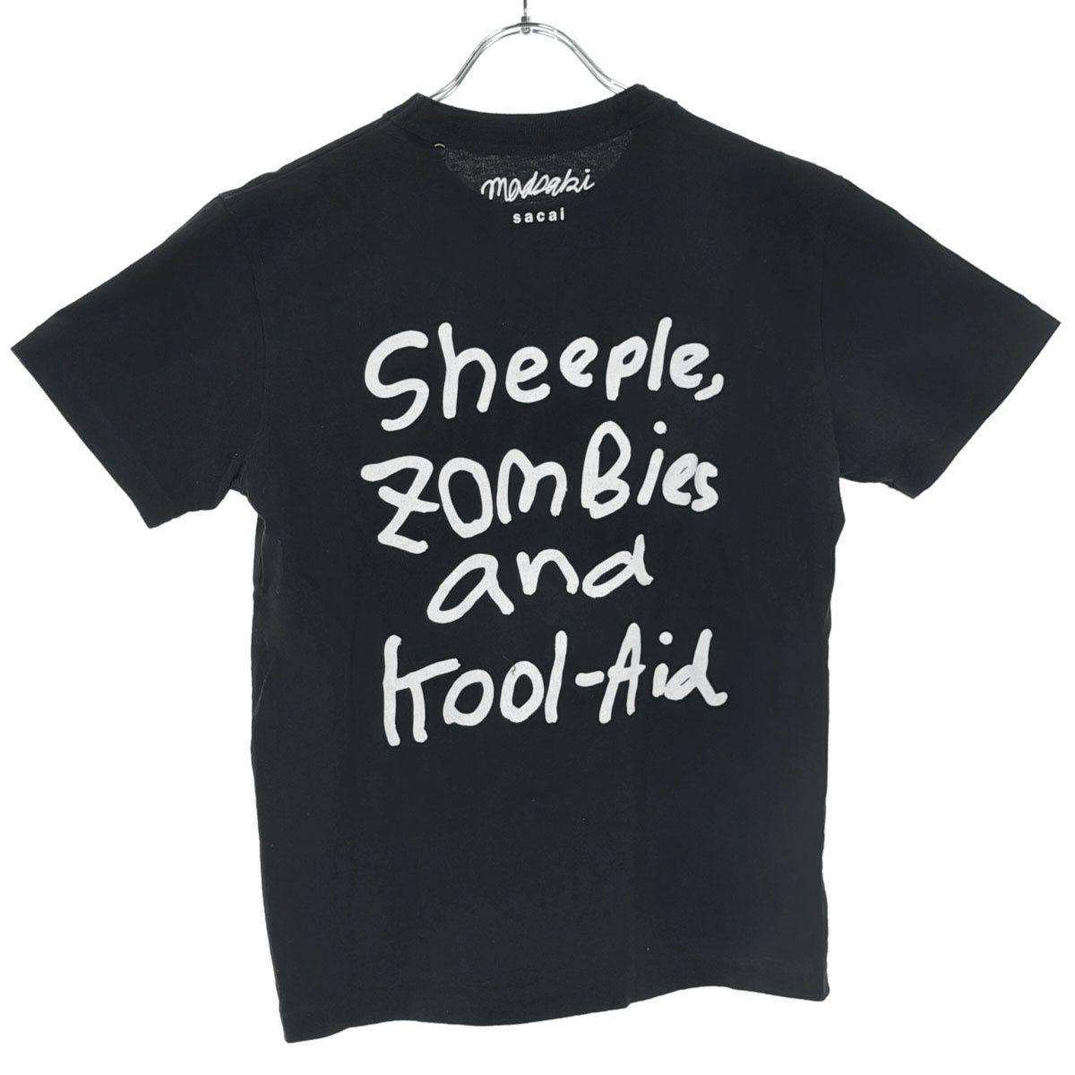sacai サカイ 22SS MADSAKI Print T-Shirt コットンTシャツ 22-0408S ブラック 0 IT9Z6EFAEUNQ sacai サカイ 22SS MADSAKI Print T-Shirt コットンTシャツ 22