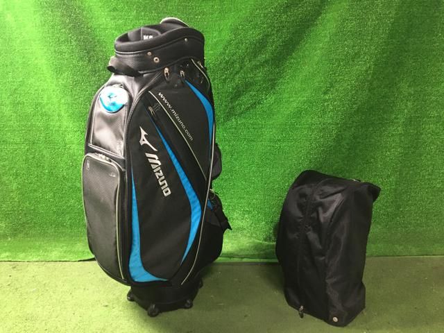 new スポーツ 返品OK 中古 ミズノ 9.5型/差込口の口径24.1? キャディー