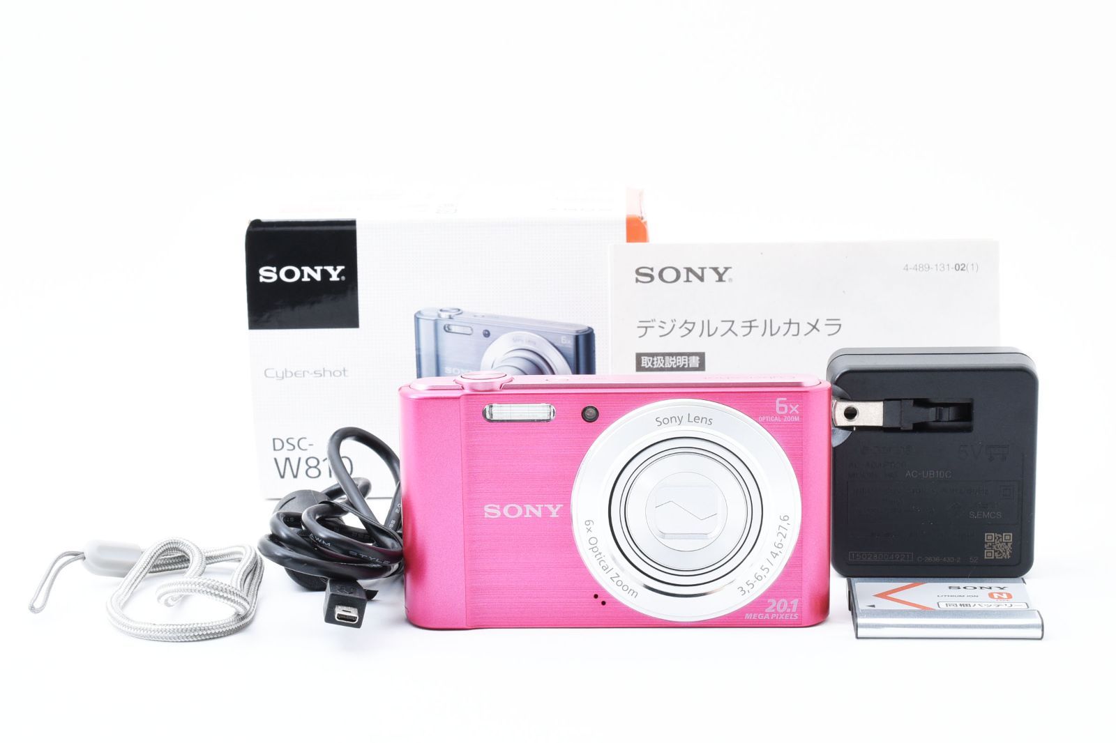 SONY ソニー Cyber-shot サイバーショット DSC-W810 Pink ピンク SONY ソニー Cyber-shot サイバーショット DSC-W810 Pink ピンク