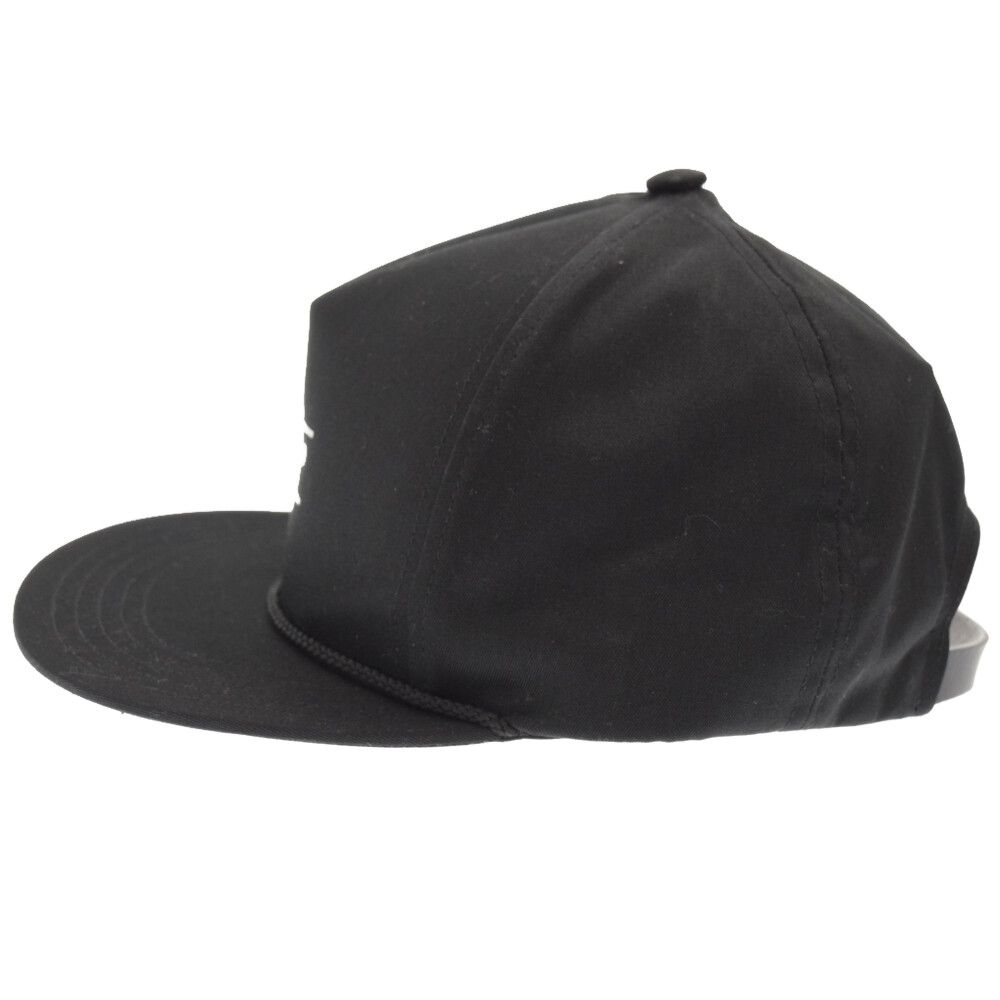 WTAPS (ダブルタップス) 23SS MILITIA CAP 231HCDT-HT10 ツイル トラッカーキャップ 帽子 ブラック