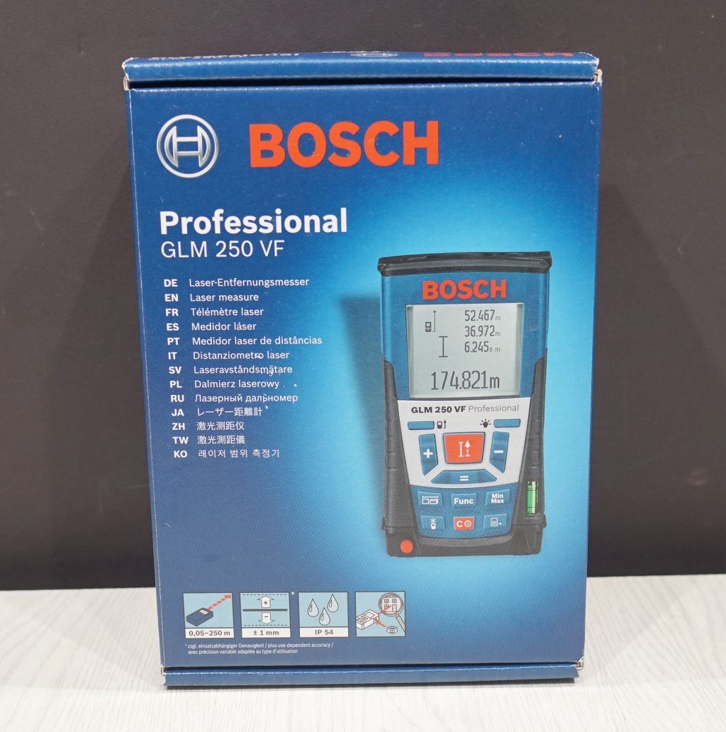 未開封品】Bosch Professional レーザー距離計GLM250VF - サークルワン