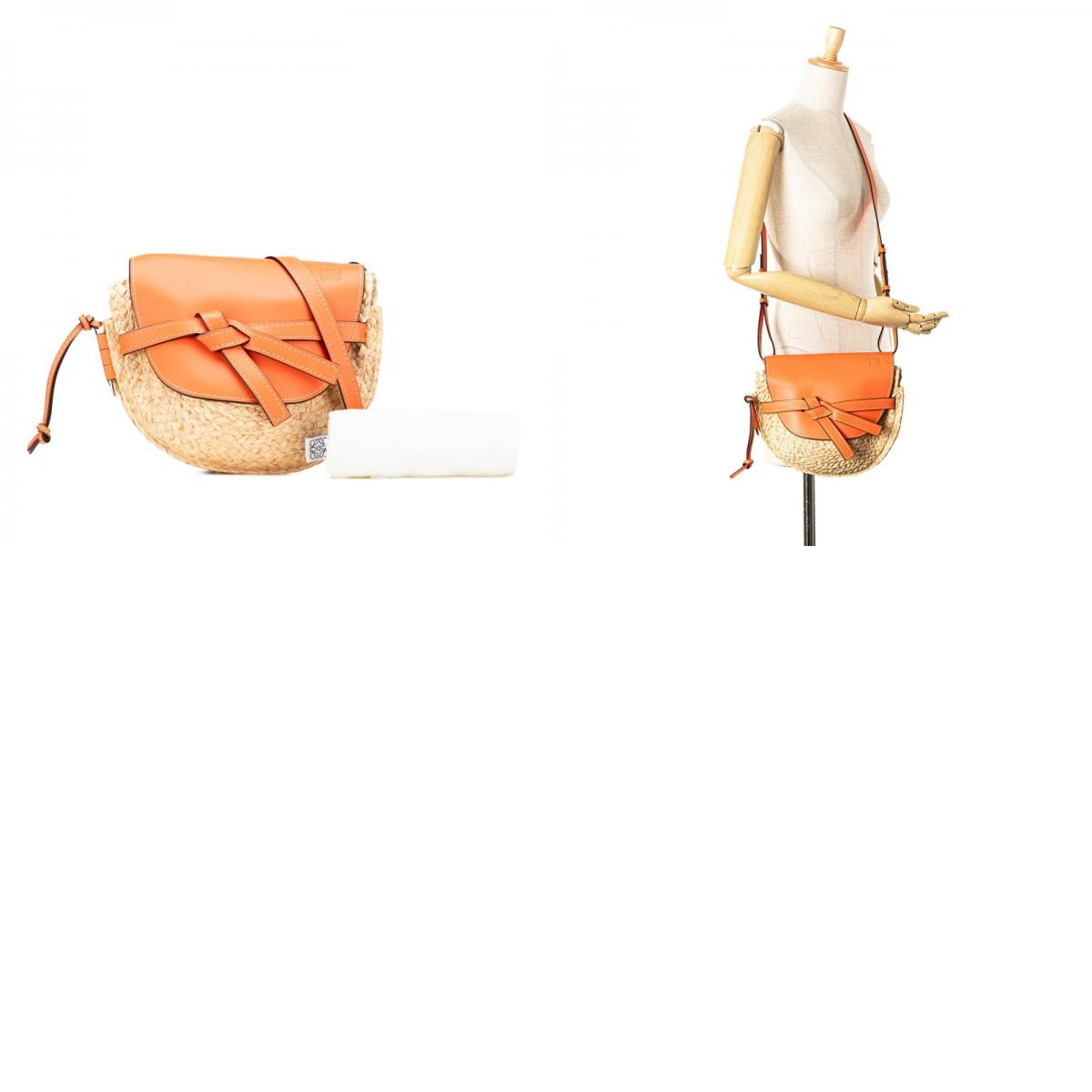 ロエベ ゲート アナグラム レザー 2way ショルダーバッグ LOEWE ロエベ ショルダーバッグ GATE DUAL MINI ゲート ミニ