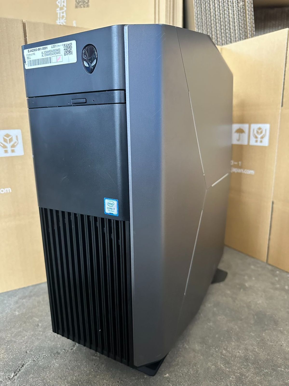 DELL Alienware Aurora R6 i7 7700 32㎇ 512gb ssd 中古動作確認済 WIN10 Pro