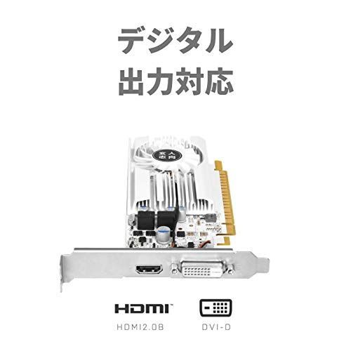 GT1030_シングルファン_単品 玄人志向 NVIDIA GeForce GT 1030 搭載 ...