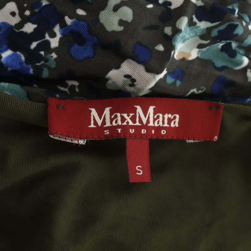 マックスマーラステュディオ Max Mara Studio カシュクール風ひざ丈 ...