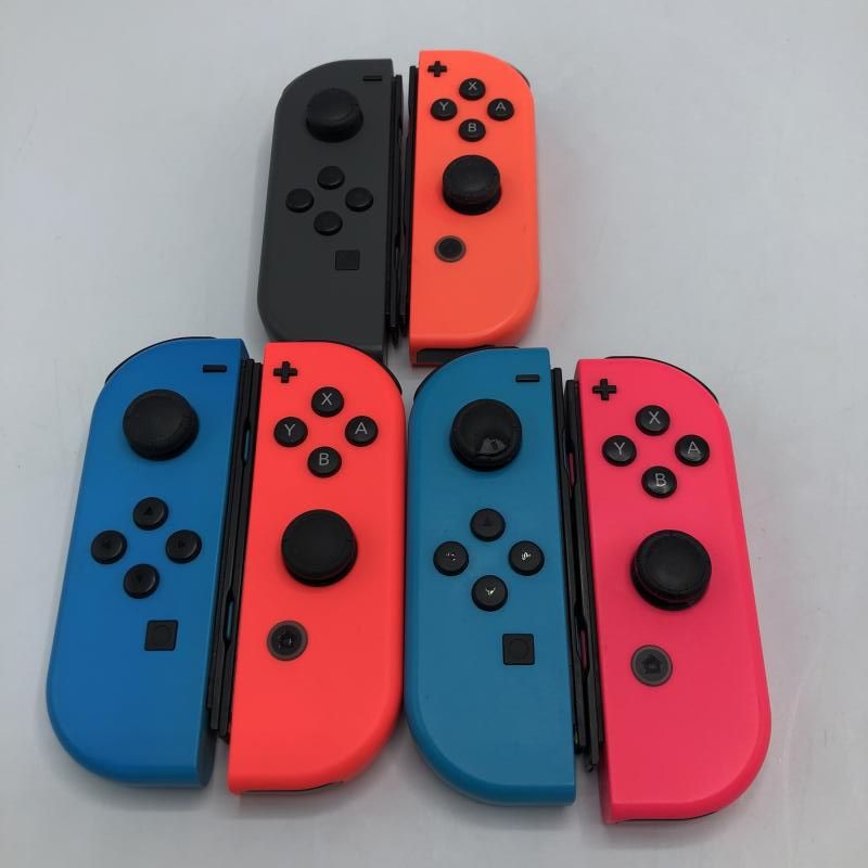 中古】ｹﾞｰﾑOP）ｼﾞｬﾝｸ)ﾆﾝﾃﾝﾄﾞｰSwitch/Joy-Con(L/R)/まとめ6個ｾｯﾄ
