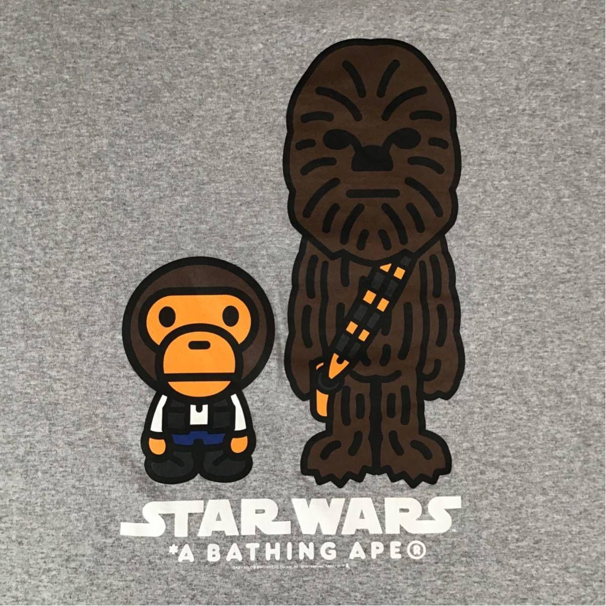 Starwars × BAPE Tシャツ Mサイズ a bathing ape スターウォーズ