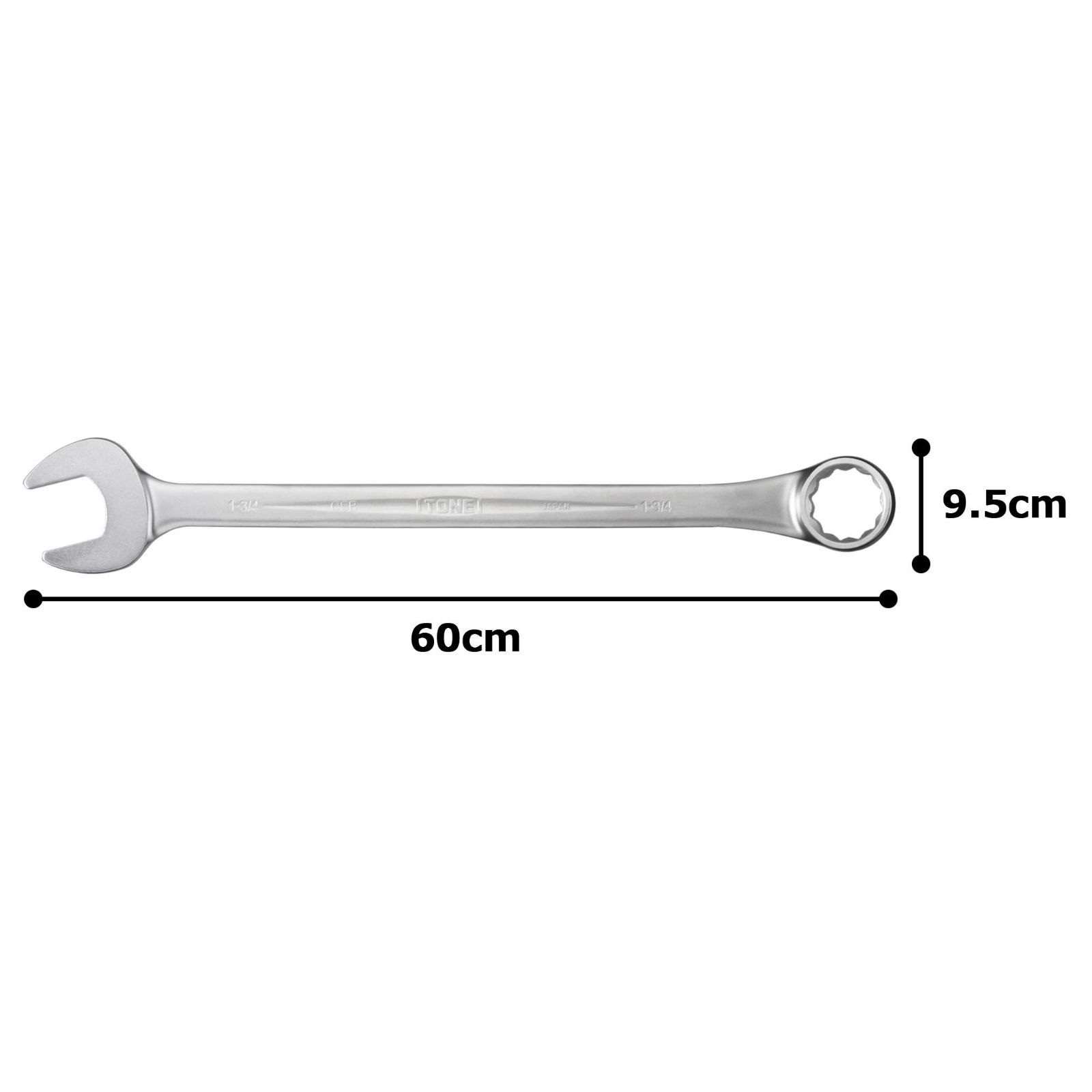 特価セール】コンビネーションスパナ CSB-56 二面幅1-3/4inch トネ