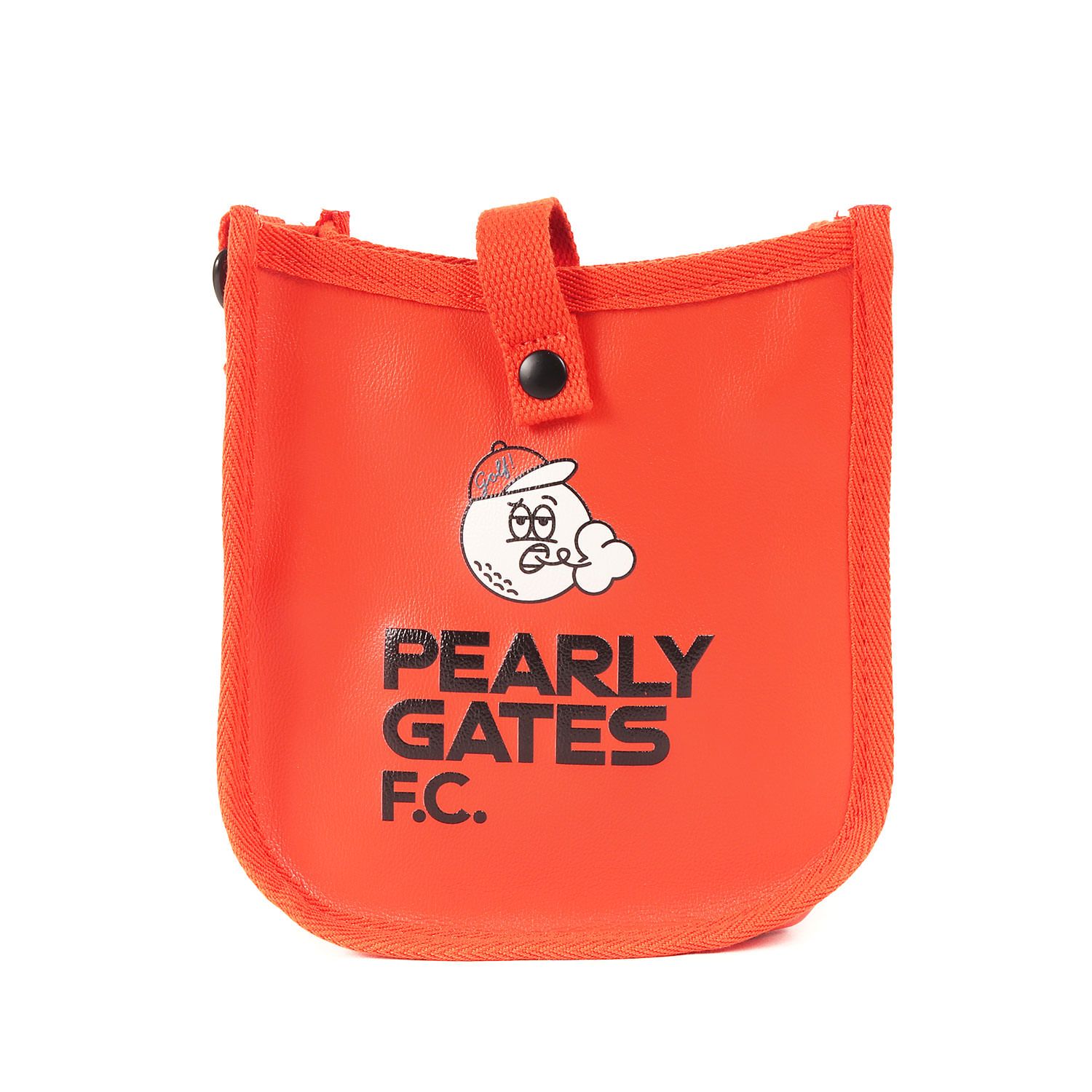 新品】PEARLY GATES パーリー ゲイツ バッグ オレンジ / 24AW