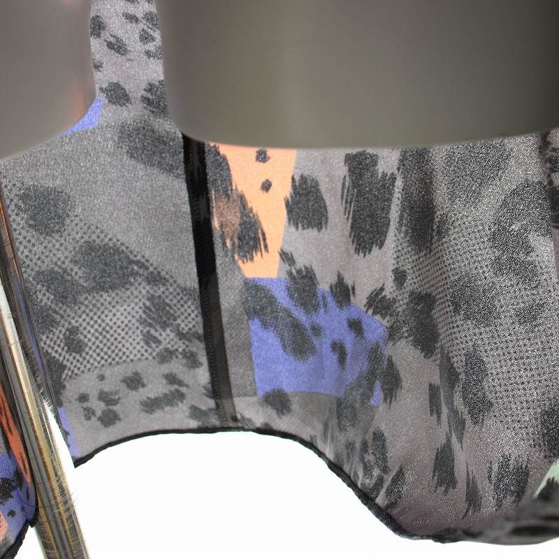 ポールスミス PAUL SMITH PAUL ワンピース ひざ丈 総柄 長袖 38