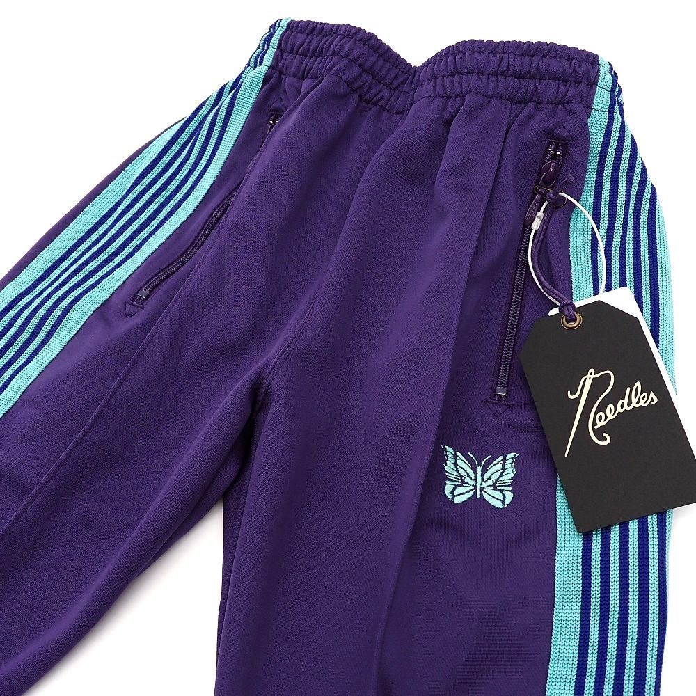 Needles EX. Track Pant NARROW トラックパンツ サイズ 1 パープル LQ398 STUDIOUS別注 ニードルス レディース 5F5 H06111 KUG11 DECORATOM_COM_BR