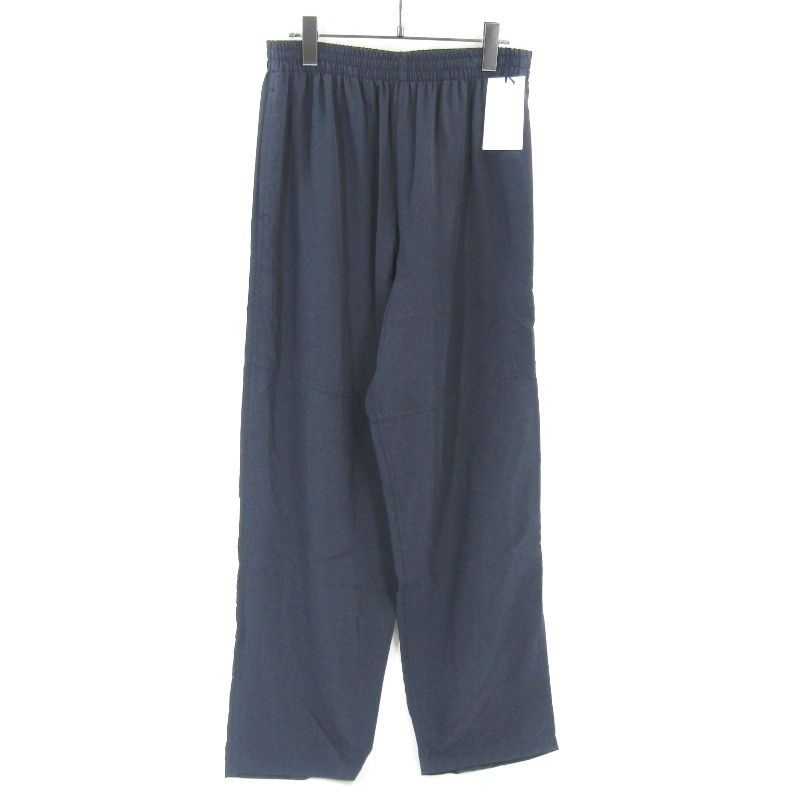 ♥ YLEVE イレーヴ RAYON VINTAGE TR 170-5140031 レーヨン ヴィンテージ イージーパンツ ネイビー 3 タグ付き 65008742