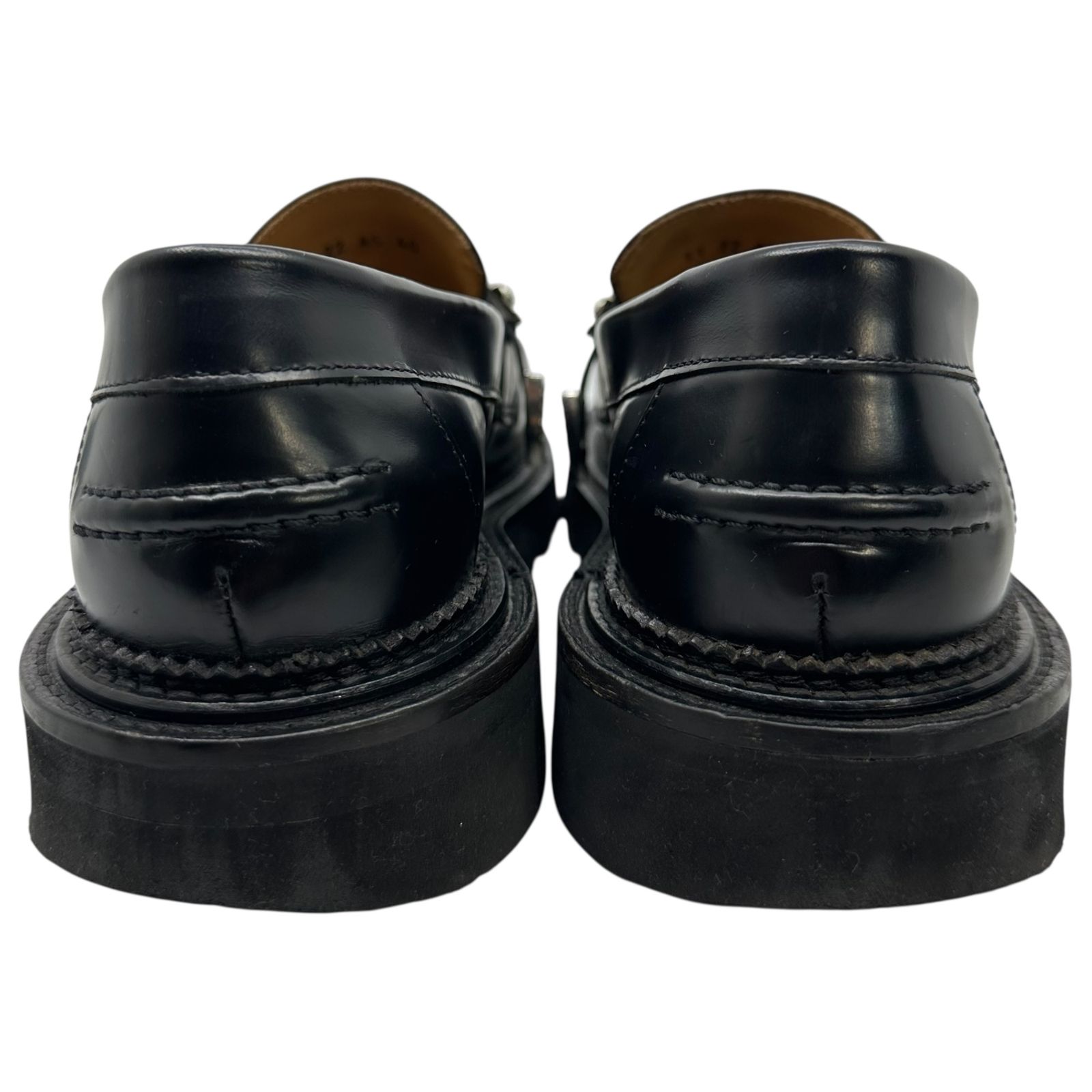 TOGA PULLA(トーガプルラ) Shark Sole Metal Bit Leather Loafer