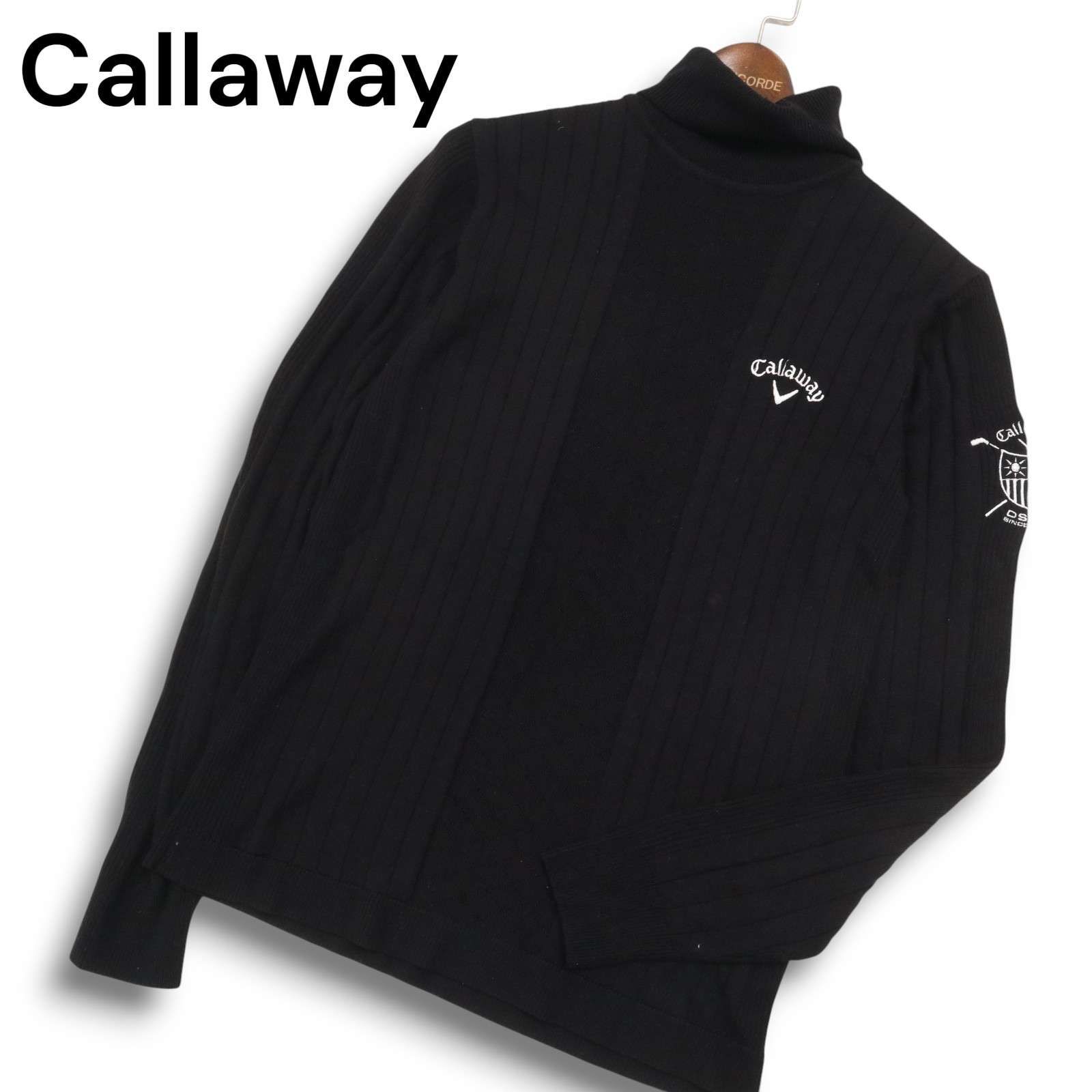 Callaway キャロウェイ ゴルフ 秋冬 ロゴ刺繍☆ ウール混