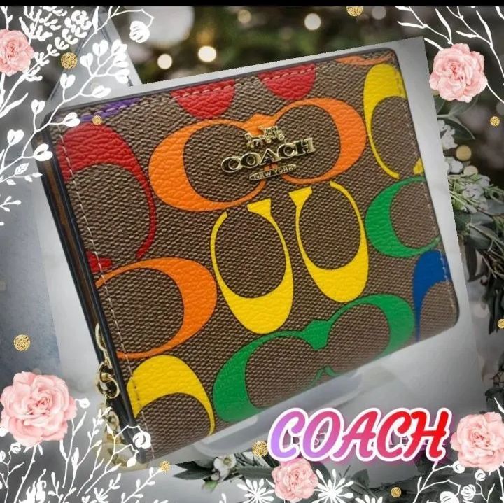 Sale 匿名配送 新品 ✳️ COACH コーチ べージュカラー 財布+spbgp44.ru