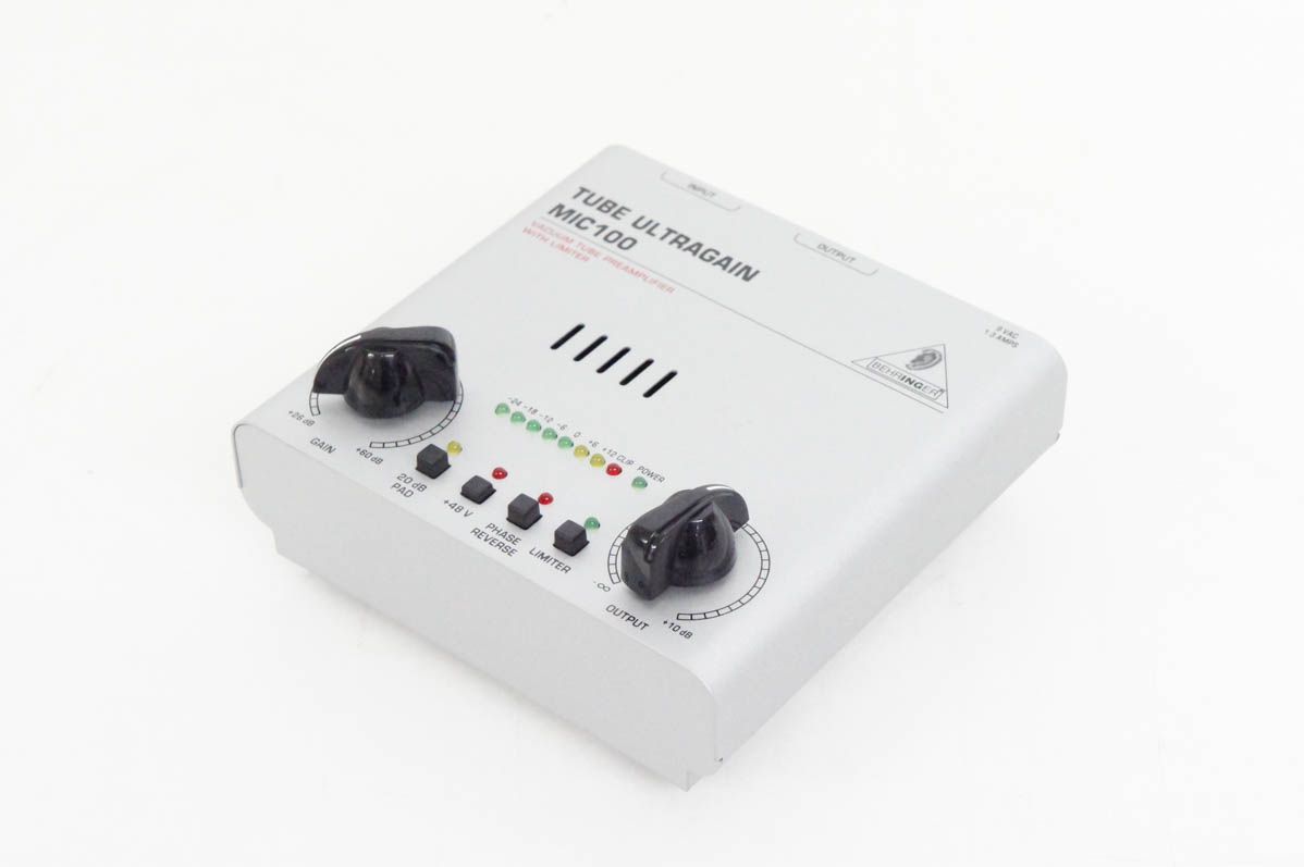 【中古】BEHRINGERベリンガー マイクプリアンプ MIC100
