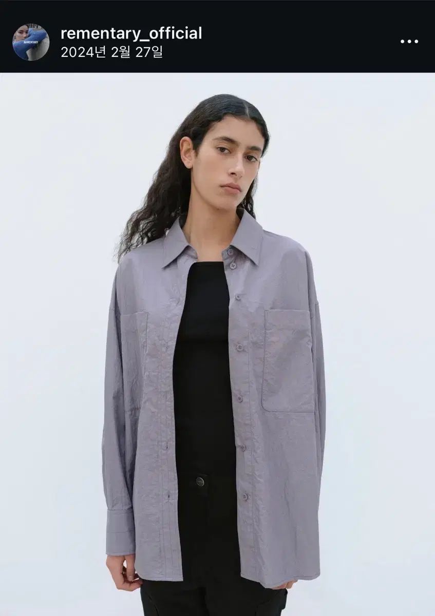 リーメンタリー rementary ポケットシャツ