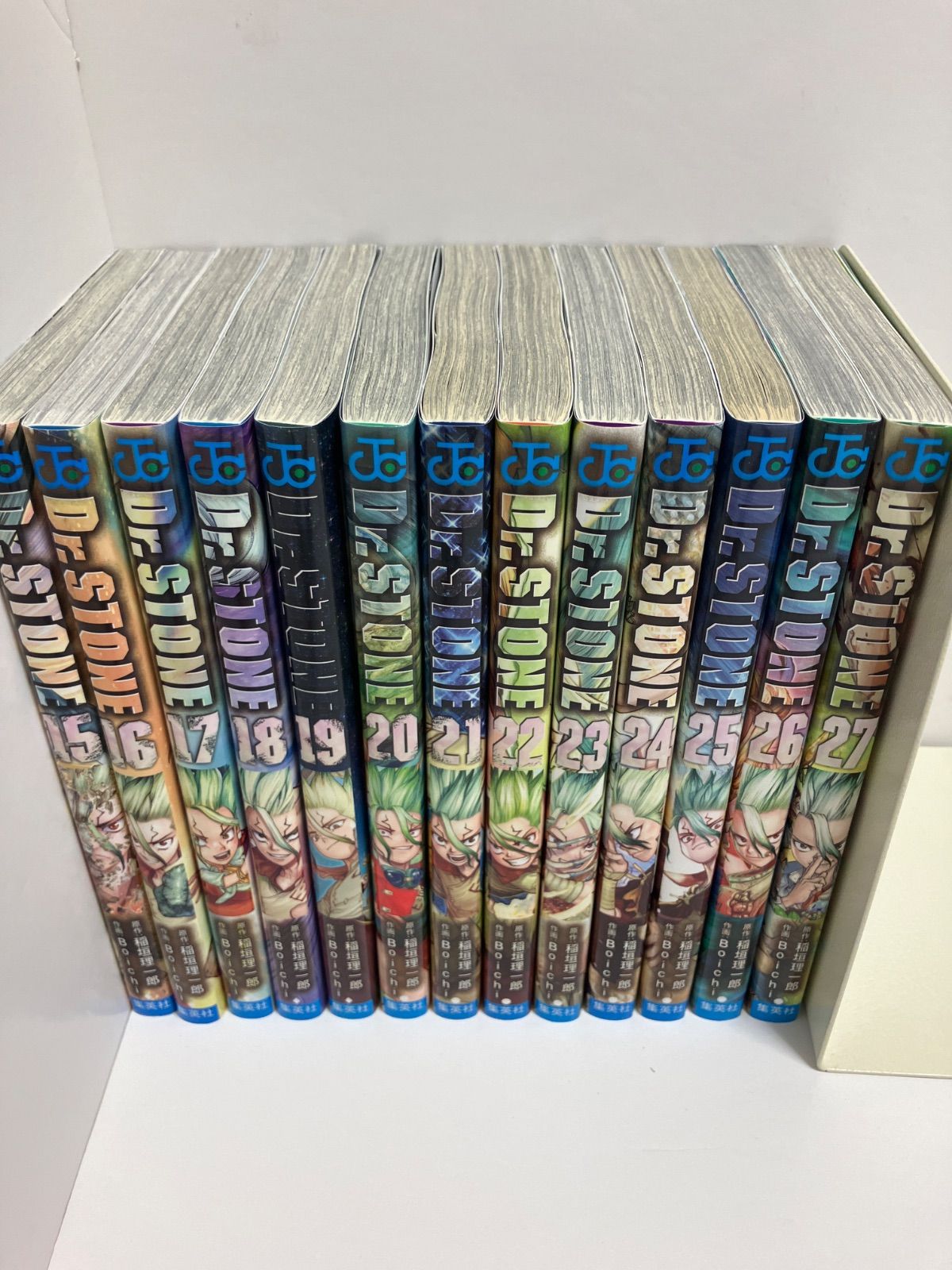 mr187 Dr.STONE 1～27巻 漫画全巻 全巻セット 稲垣理一郎 楽天市場】Dr.STONE ドクターストーン 1巻～27巻（完結