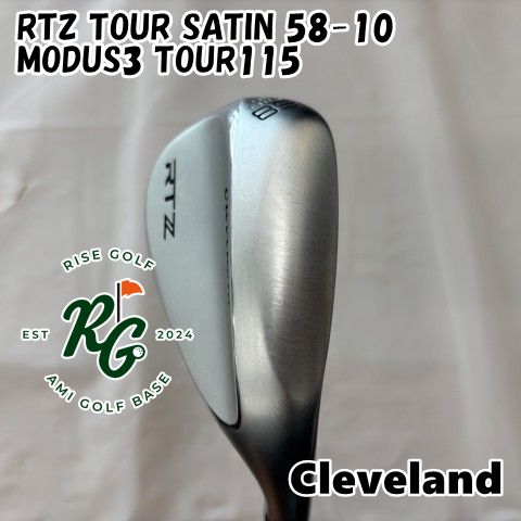 ウェッジ クリーブランド RTZ TOUR SATIN 58-10◆MODUS3 TOUR115◆S◆58 4540