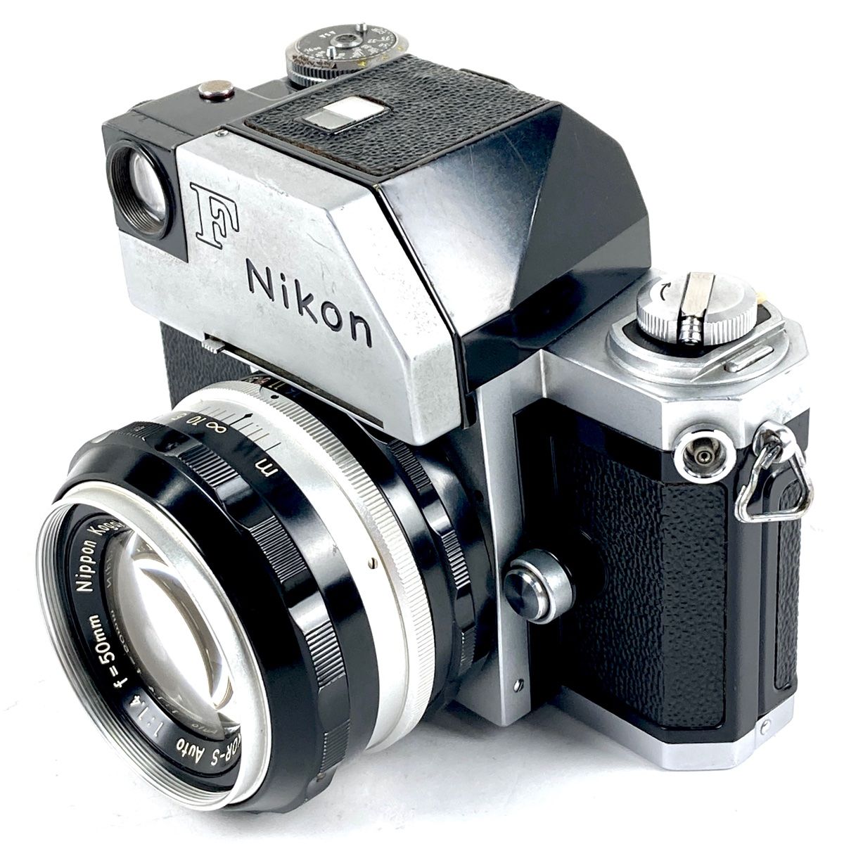 ニコン Nikon F フォトミック シルバー + NIKKOR-S Auto 50mm F1.4 フィルム マニュアルフォーカス 一眼レフカメラ  【中古】 - メルカリ