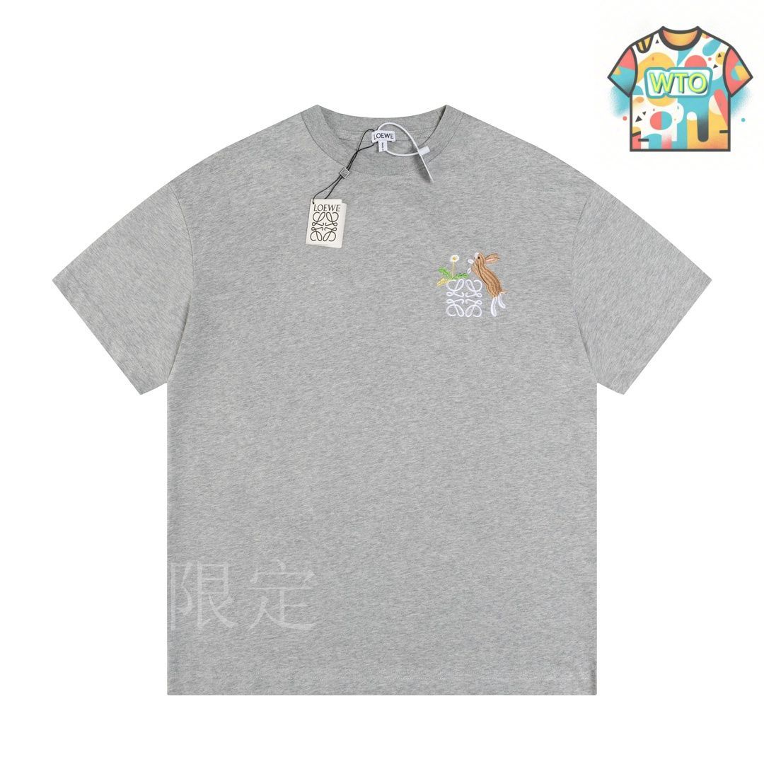 今日特価】LOEWE ロエベ 新シリーズ logo ウサギ柄 ショート