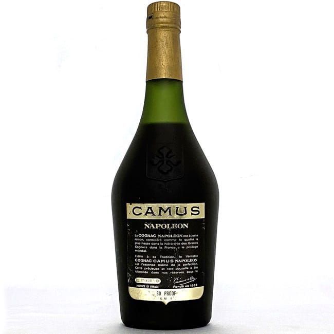 洋酒　cognac camus napoleon 未開栓 未開栓】 CAMUS NAPOLEON カミュナポレオン 1000ml 40度 - メルカリ